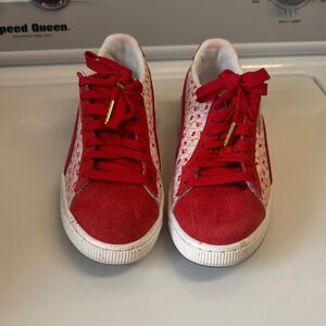 Puma Hello Kitty Red Sneakers